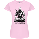 Ninjitsu A Ninja MMA Mixed Martial Arts Womens Petite Cut T-Shirt Light Pink