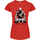 Ninjitsu A Ninja MMA Mixed Martial Arts Womens Petite Cut T-Shirt Red