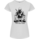 Ninjitsu A Ninja MMA Mixed Martial Arts Womens Petite Cut T-Shirt White
