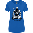 Ninjitsu A Ninja MMA Mixed Martial Arts Womens Wider Cut T-Shirt Royal Blue
