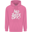 No Days Off Gym Training Top Bodybuilding Mens 80% Cotton Hoodie Azelea
