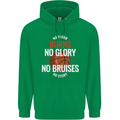 No Floor Burns No Glory Basketball Childrens Kids Hoodie Irish Green