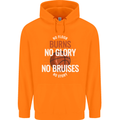 No Floor Burns No Glory Basketball Childrens Kids Hoodie Orange