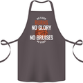 No Floor Burns No Glory Basketball Cotton Apron 100% Organic Dark Grey