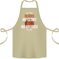 No Floor Burns No Glory Basketball Cotton Apron 100% Organic Khaki