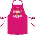 No Floor Burns No Glory Basketball Cotton Apron 100% Organic Pink