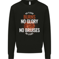 No Floor Burns No Glory Basketball Kids Sweatshirt Jumper Black
