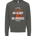 No Floor Burns No Glory Basketball Kids Sweatshirt Jumper Storm Grey