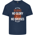 No Floor Burns No Glory Basketball Kids T-Shirt Childrens Navy Blue