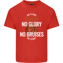 No Floor Burns No Glory Basketball Kids T-Shirt Childrens Red