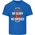 No Floor Burns No Glory Basketball Mens Cotton T-Shirt Tee Top Royal Blue