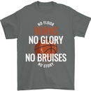No Floor Burns No Glory Basketball Mens T-Shirt Cotton Gildan Charcoal