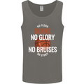 No Floor Burns No Glory Basketball Mens Vest Tank Top Charcoal