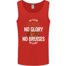 No Floor Burns No Glory Basketball Mens Vest Tank Top Red
