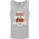 No Floor Burns No Glory Basketball Mens Vest Tank Top Sports Grey