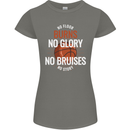 No Floor Burns No Glory Basketball Womens Petite Cut T-Shirt Charcoal