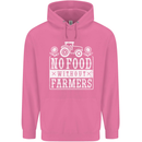No Food Without Farming Farmers Childrens Kids Hoodie Azalea