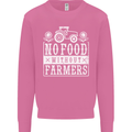 No Food Without Farming Farmers Mens Sweatshirt Jumper Azalea
