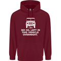 No Oil Left Vehicle Overnight 4X4 Off Road Childrens Kids Hoodie Maroon