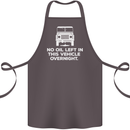 No Oil Left Vehicle Overnight 4X4 Off Road Cotton Apron 100% Organic Dark Grey