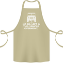 No Oil Left Vehicle Overnight 4X4 Off Road Cotton Apron 100% Organic Khaki