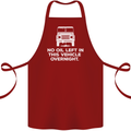 No Oil Left Vehicle Overnight 4X4 Off Road Cotton Apron 100% Organic Maroon