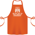 No Oil Left Vehicle Overnight 4X4 Off Road Cotton Apron 100% Organic Orange