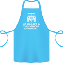 No Oil Left Vehicle Overnight 4X4 Off Road Cotton Apron 100% Organic Turquoise