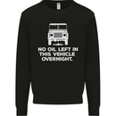 No Oil Left Vehicle Overnight 4X4 Off Road Kids Sweatshirt Jumper Black