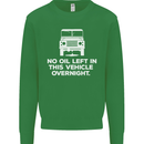 No Oil Left Vehicle Overnight 4X4 Off Road Kids Sweatshirt Jumper Irish Green