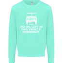 No Oil Left Vehicle Overnight 4X4 Off Road Kids Sweatshirt Jumper Peppermint