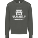 No Oil Left Vehicle Overnight 4X4 Off Road Kids Sweatshirt Jumper Storm Grey