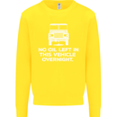 No Oil Left Vehicle Overnight 4X4 Off Road Kids Sweatshirt Jumper Yellow
