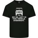 No Oil Left Vehicle Overnight 4X4 Off Road Kids T-Shirt Childrens Black