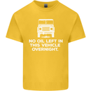 No Oil Left Vehicle Overnight 4X4 Off Road Kids T-Shirt Childrens Yellow