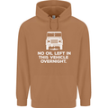 No Oil Left Vehicle Overnight 4X4 Off Road Mens 80% Cotton Hoodie Caramel Latte