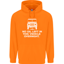 No Oil Left Vehicle Overnight 4X4 Off Road Mens 80% Cotton Hoodie Orange