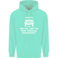 No Oil Left Vehicle Overnight 4X4 Off Road Mens 80% Cotton Hoodie Peppermint