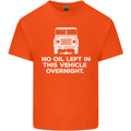 No Oil Left Vehicle Overnight 4X4 Off Road Mens Cotton T-Shirt Tee Top Orange