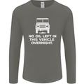No Oil Left Vehicle Overnight 4X4 Off Road Mens Long Sleeve T-Shirt Charcoal