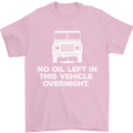 No Oil Left Vehicle Overnight 4X4 Off Road Mens T-Shirt Cotton Gildan Light Pink