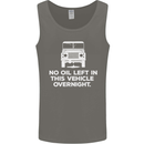 No Oil Left Vehicle Overnight 4X4 Off Road Mens Vest Tank Top Charcoal