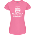 No Oil Left Vehicle Overnight 4X4 Off Road Womens Petite Cut T-Shirt Azalea