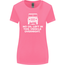 No Oil Left Vehicle Overnight 4X4 Off Road Womens Wider Cut T-Shirt Azalea