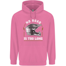 No Road Too Long Motocross MotoX Dirt Bike Childrens Kids Hoodie Azalea