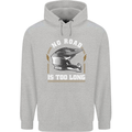 No Road Too Long Motocross MotoX Dirt Bike Childrens Kids Hoodie Sports Grey