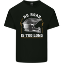 No Road Too Long Motocross MotoX Dirt Bike Kids T-Shirt Childrens Black