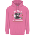 No Road Too Long Motocross MotoX Dirt Bike Mens 80% Cotton Hoodie Azelea