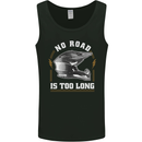 No Road Too Long Motocross MotoX Dirt Bike Mens Vest Tank Top Black