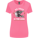 No Road Too Long Motocross MotoX Dirt Bike Womens Wider Cut T-Shirt Azalea